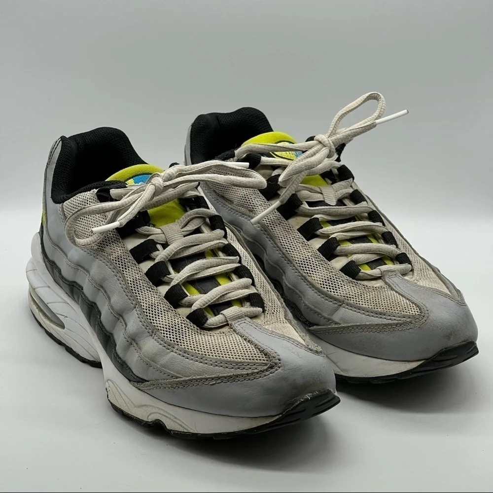 Nike‎ Air Max 95 Neon Wolf Grey Cyber Black Sneakers
